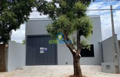 Galpão / depósito / armazém para venda em dona amélia de 250.00m² com 1 quarto e 2 garagens