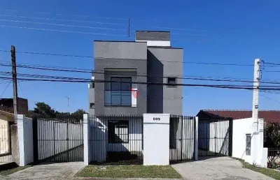 Sobrado para venda em xaxim de 118.00m² com 3 quartos, 1 suite e 1 garagem