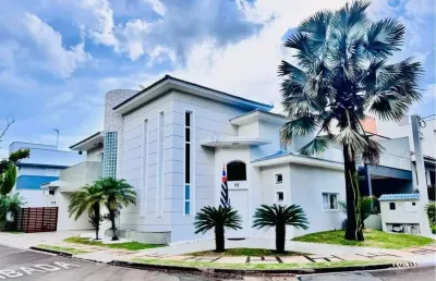 Casa de condomínio para venda em parque residencial villa dos inglezes de 274.00m² com 4 quartos, 4 suites e 4 garagens