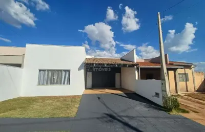 Casa de condomínio para venda e aluguel em jardim maria luiza v de 109.00m² com 3 quartos, 1 suite e 4 garagens