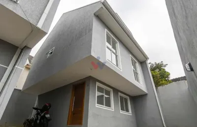 Sobrado para venda em xaxim de 138.00m² com 2 quartos, 1 suite e 2 garagens