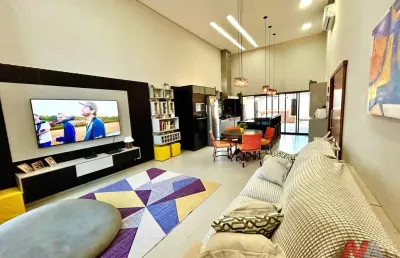 Casa de condomínio para venda em residencial maria júlia de 151.00m² com 3 quartos, 3 suites e 2 garagens