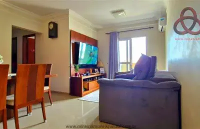Apartamento para venda em vila guarani de 72.00m² com 3 quartos, 1 suite e 2 garagens