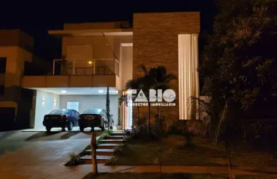 Casa de condomínio para venda em parque residencial buona vita de 320.00m² com 4 quartos, 4 suites e 4 garagens