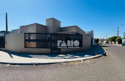 Casa para venda em residencial regissol ii de 122.00m² com 3 quartos, 1 suite e 2 garagens