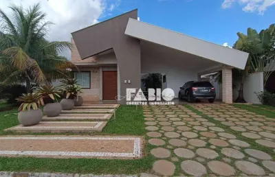 Casa de condomínio para venda em portal das araucárias de 259.00m² com 3 quartos e 6 garagens