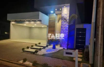 Casa de condomínio para venda em village damha iv de 169.00m² com 3 quartos, 3 suites e 4 garagens