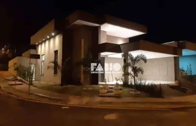 Casa de condomínio para venda em residencial maria julia de 188.00m² com 3 quartos, 3 suites e 4 garagens