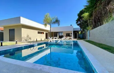 Chácara para venda em terras de itaici de 345.00m² com 4 quartos, 4 suites e 4 garagens