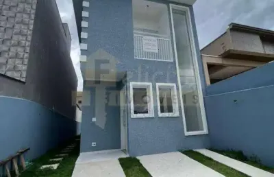 Casa para venda em chácara jaguari (fazendinha) de 125.00m² com 3 quartos, 1 suite e 2 garagens