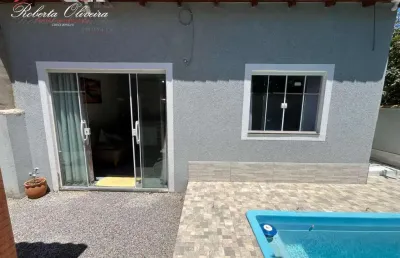Casa para venda em samburá (tamoios) de 36.00m² com 1 quarto e 1 garagem