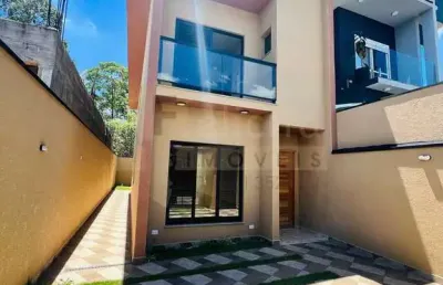 Sobrado para venda em villas do jaguari de 150.00m² com 3 quartos, 1 suite e 1 garagem