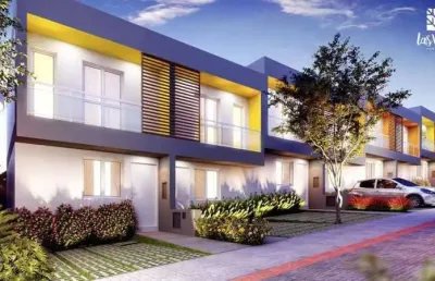 Casa para venda em jardim modelo de 98.00m² com 3 quartos, 3 suites e 2 garagens