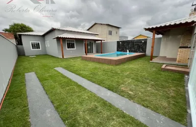 Casa de condomínio para venda em unamar (tamoios) de 130.00m² com 3 quartos, 1 suite e 2 garagens