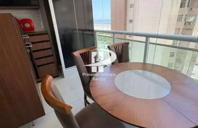 Apartamento para venda em josé menino de 76.00m² com 2 quartos, 2 suites e 1 garagem