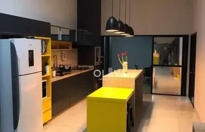 Casa de condomínio para venda em residencial maria julia de 124.00m² com 3 quartos, 1 suite e 4 garagens