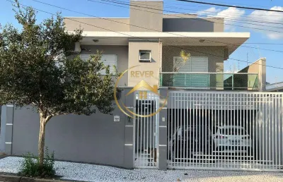 Sobrado para venda em jardim nossa senhora auxiliadora de 250.00m² com 3 quartos, 3 suites e 4 garagens