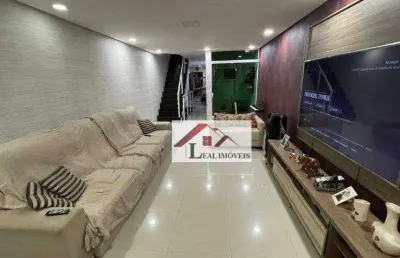Sobrado para venda em vila assunção de 250.00m² com 3 quartos, 1 suite e 4 garagens