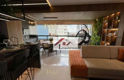 Apartamento para venda em campestre de 112.00m² com 3 quartos, 3 suites e 2 garagens