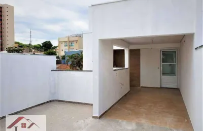 Cobertura para venda em vila floresta de 98.00m² com 2 quartos, 1 suite e 2 garagens