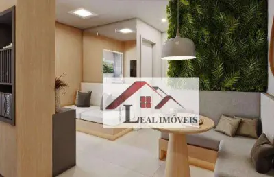 Apartamento para venda em campestre de 43.00m² com 2 quartos, 1 suite e 1 garagem
