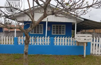Casa para venda em matinhos de 83.00m² com 3 quartos e 2 garagens