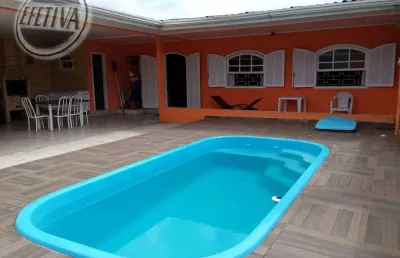 Casa para venda em matinhos de 210.00m² com 6 quartos, 1 suite e 6 garagens