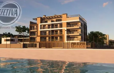 Apartamento para venda em matinhos de 97.00m² com 2 quartos, 1 suite e 1 garagem