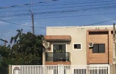 Sobrado para venda em guaratuba de 164.00m² com 4 quartos, 2 suites e 4 garagens