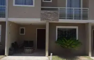 Sobrado para venda em guaratuba de 120.00m² com 3 quartos e 1 suite