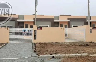 Casa para venda em guaratuba de 57.00m² com 2 quartos, 1 suite e 1 garagem