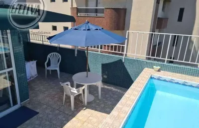 Cobertura para venda em matinhos de 187.00m² com 3 quartos, 2 suites e 1 garagem
