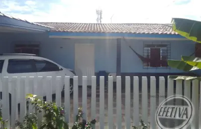 Casa para venda em matinhos de 72.00m² com 3 quartos, 1 suite e 1 garagem