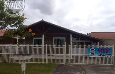 Casa para venda em matinhos de 120.00m² com 3 quartos, 1 suite e 2 garagens