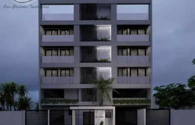 Apartamento para venda em matinhos de 79.00m² com 2 quartos, 1 suite e 2 garagens