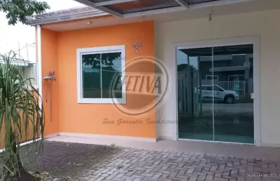 Casa para venda em matinhos de 48.00m² com 2 quartos e 2 garagens