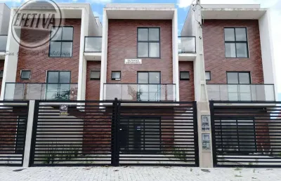 Sobrado para venda em matinhos de 120.00m² com 3 quartos, 3 suites e 2 garagens