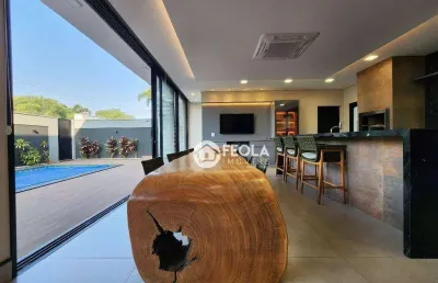 Casa de condomínio para venda em jardim imperador de 389.00m² com 4 quartos, 4 suites e 4 garagens