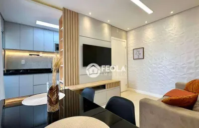 Apartamento para venda em jardim bela vista de 53.00m² com 2 quartos, 1 suite e 1 garagem