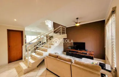 Casa de condomínio para venda em catharina zanaga de 87.00m² com 3 quartos e 2 garagens