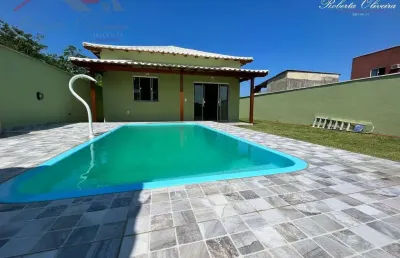 Casa de condomínio para venda em unamar (tamoios) de 80.00m² com 2 quartos, 1 suite e 2 garagens
