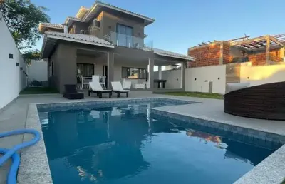 Casa de condomínio para venda em caravelas de 200.00m² com 4 quartos, 4 suites e 2 garagens