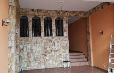 Sobrado para venda em vila curuçá de 197.00m² com 3 quartos, 1 suite e 3 garagens