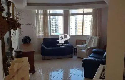 Apartamento para venda em gonzaga de 112.00m² com 2 quartos, 1 suite e 1 garagem