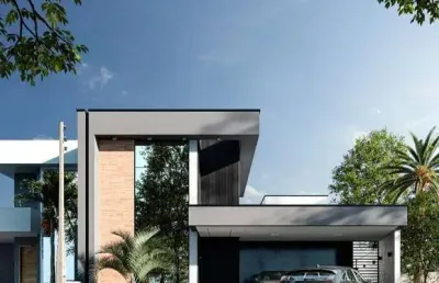 Casa para venda em condomínio mirante da serra ii de 235.00m² com 3 quartos, 3 suites e 4 garagens