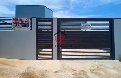 Casa para venda em jardim itália de 103.00m² com 3 quartos, 1 suite e 2 garagens