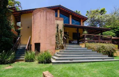 Casa para venda em chácara vale do rio cotia de 631.00m² com 4 quartos, 4 suites e 4 garagens