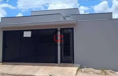 Casa para venda em residencial girassol de 145.00m² com 3 quartos, 1 suite e 2 garagens