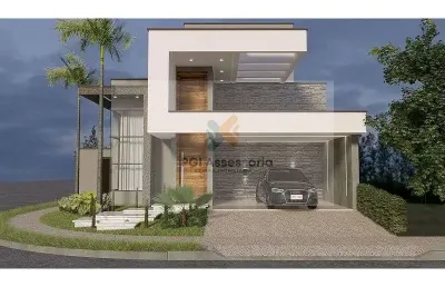 Casa de condomínio para venda em setlife mirassol de 269.00m² com 3 quartos e 3 suites
