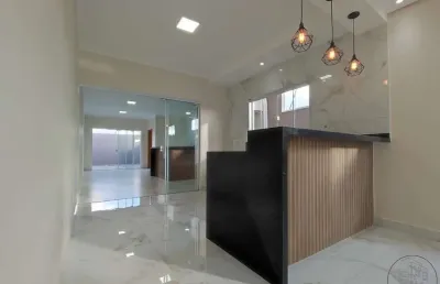 Casa para venda em residencial lívia de 157.60m² com 3 quartos, 1 suite e 2 garagens